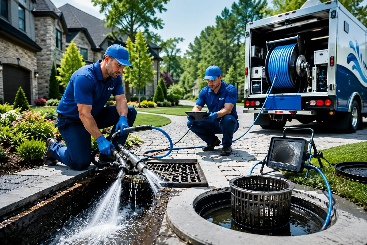 Local outdoor drain cleaning professionals in New Bedford, PA