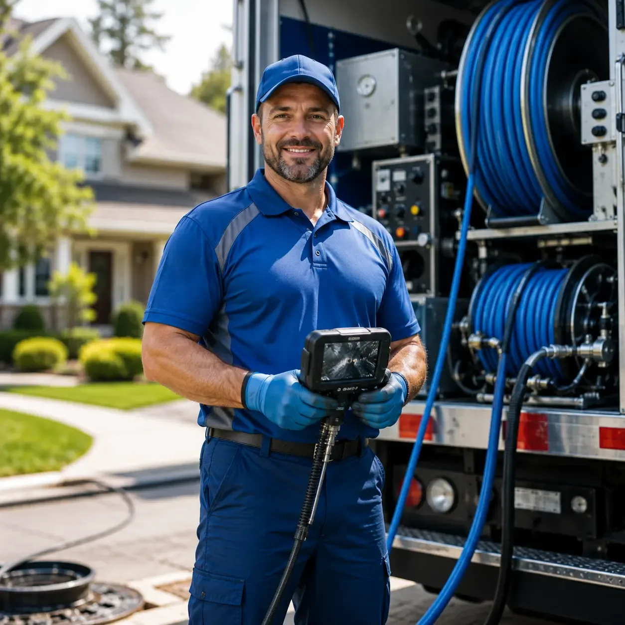 Local outdoor drain cleaning specialists in New Bedford, PA